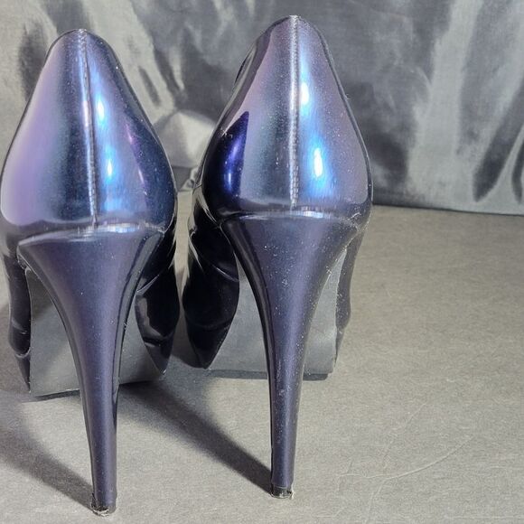 WOMEN"S GUESS PATENT HEELS HIGH STILETTOS PUMP SHOE - Picture 10 of 16